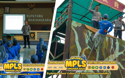 Latihan Disiplin dan Wawasan Kebangsaan di Kompi 2 Batalyon D Pelopor Brimob Polda Jateng